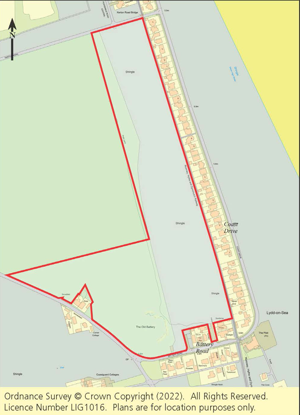 Lot: 46 - APPROXIMATELY 26 ACRES OF FREEHOLD LAND INCORPORATING THE REMAINS OF NAPOLEONIC FORT -